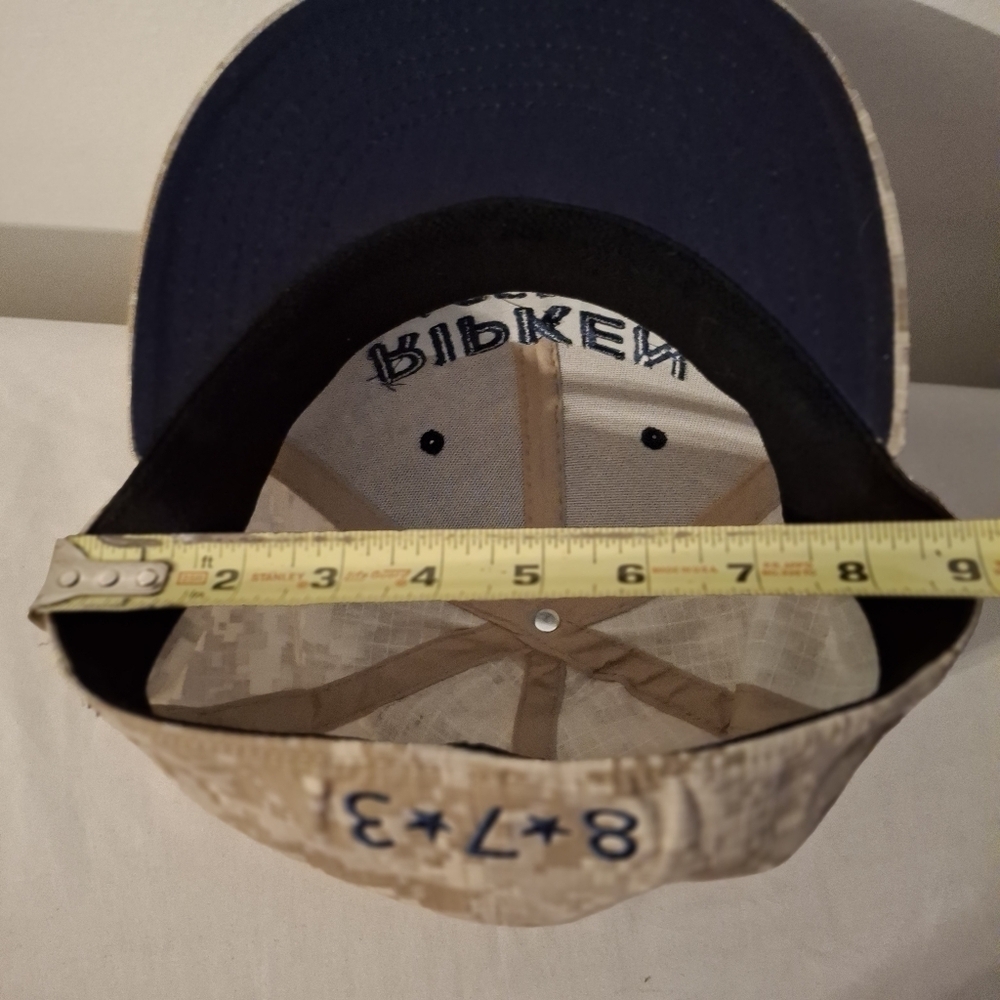 Carl Ripkin. Jr. Baseball Camo Pattern Cap - Picture 8 of 8